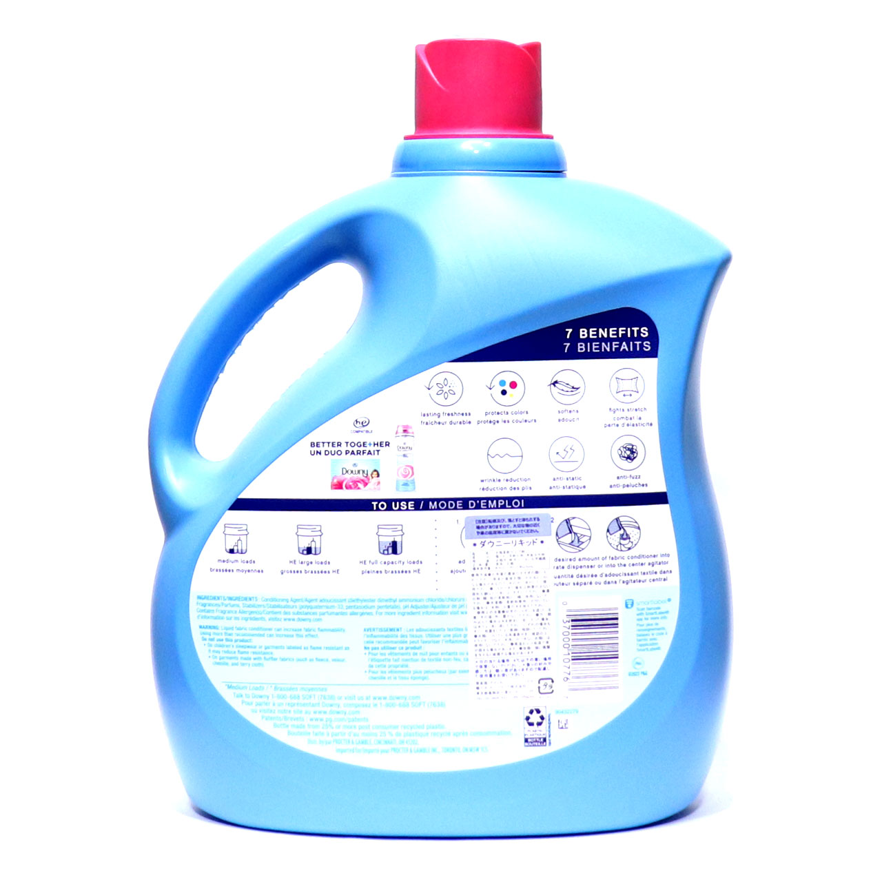 ダウニー 柔軟剤 濃縮 大容量 エイプリルフレッシュ ウルトラ 7in1 海外 Downy Ultra Downy April Fresh Liquid Fabric Conditioner 3830ml｜oss｜10