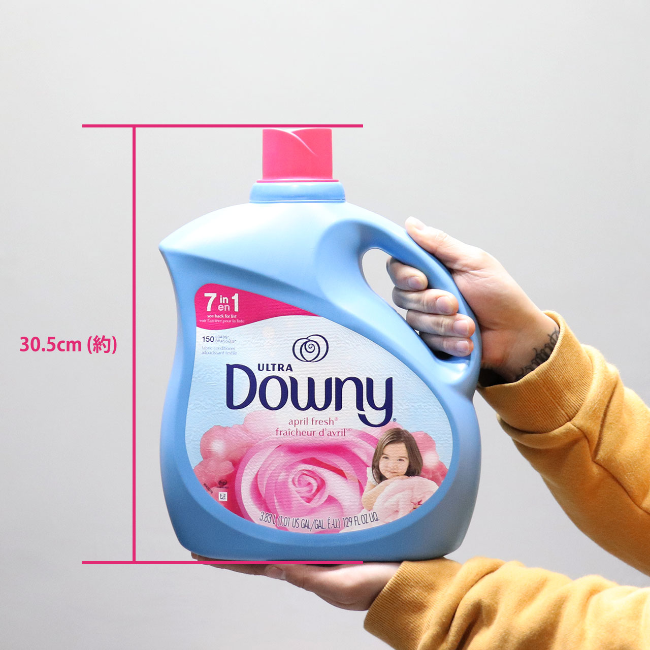 ダウニー 柔軟剤 濃縮 大容量 エイプリルフレッシュ ウルトラ 7in1 海外 Downy Ultra Downy April Fresh Liquid Fabric Conditioner 3830ml｜oss｜13