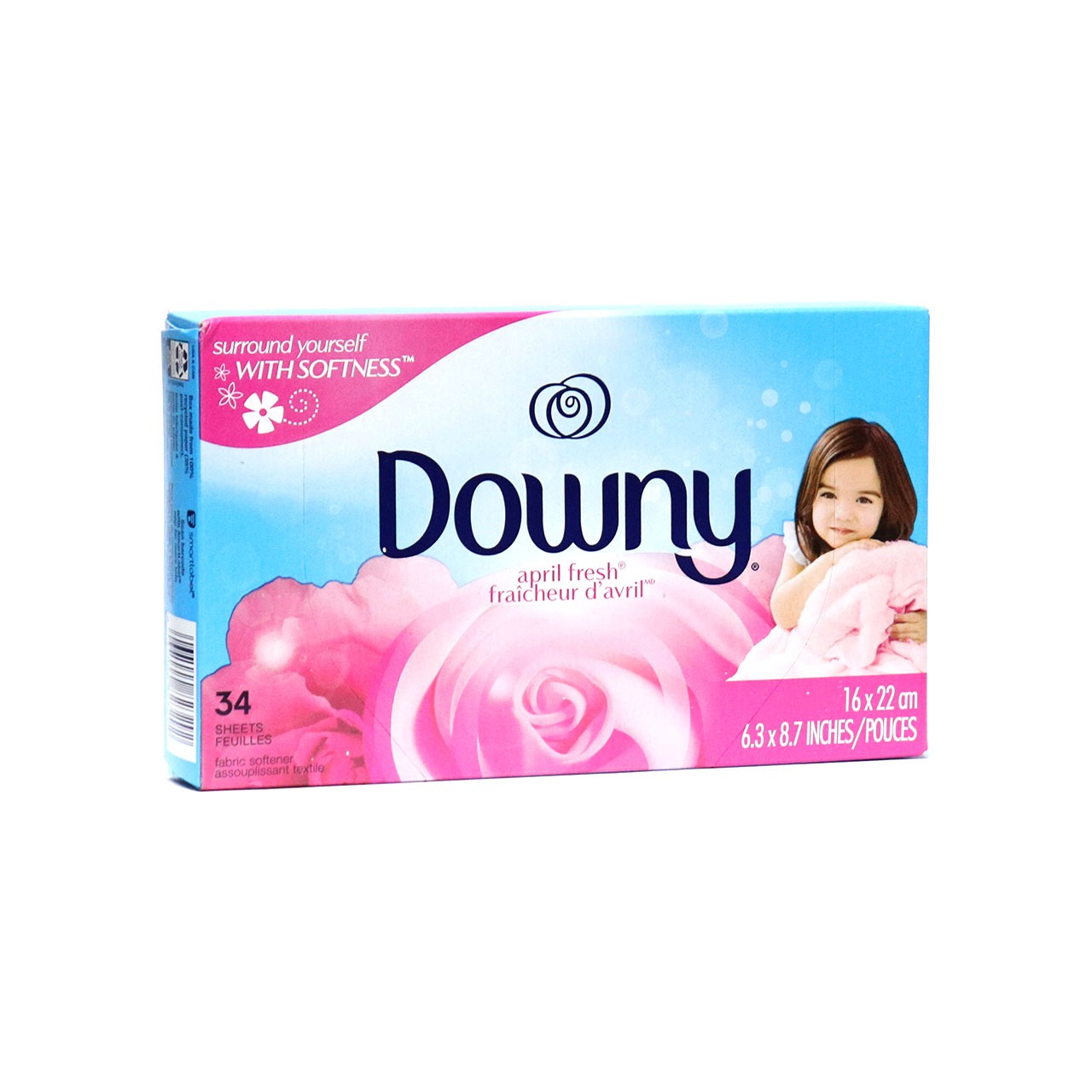 ダウニー（Downy） April Fresh Fabric Softener Dryer Sheets 柔軟剤