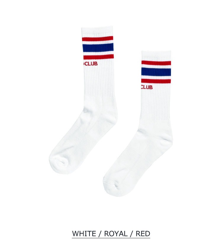 PRO CLUB (プロクラブ) Classic Stripe Crew Socks 靴下 ラインソックス メンズ ブランド 厚手 丈夫 綿 ストリート おしゃれ 白 黒 | PRO CLUB | 11