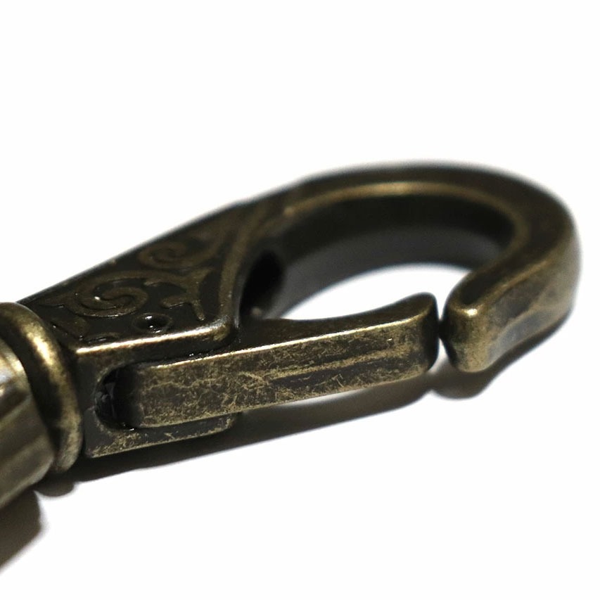 BRIXTON ブリクストン SCROLL KEYCHAIN キーチェーン キーホルダー メンズ ブランド おしゃれ 鍵 車 ベルトループ カラビナ ストリート アメカジ ビンテージ | BRIXTON | 08