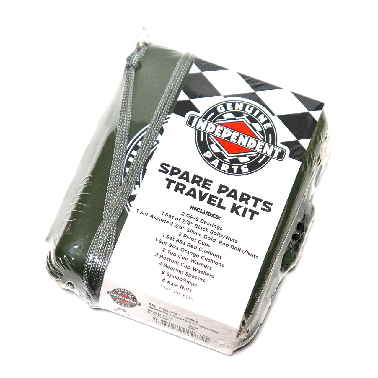 INDEPENDENT TRUCKS (インディペンデント) GENUINE PARTS SPARE PARTS TRAVEL KIT スケボー スペアパーツ ベアリング ビス ナット ピボットブッシュ ブッシュ | INDEPENDENT TRUCK COMPNY | 03