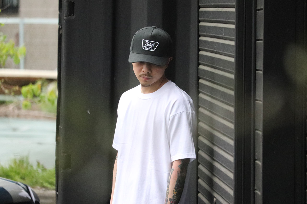 正規輸入品 ブリクストン キャップ メンズ スナップバック 刺繍 ワッペン ロゴ 黒 BRIXTON LINWOOD C NETPLUS MP SNPK | BRIXTON | 04