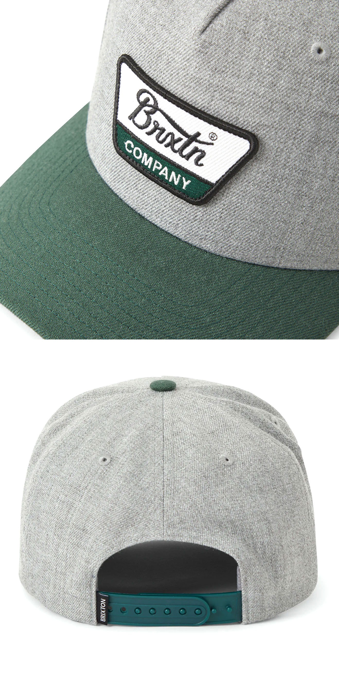 BRIXTON ブリクストン LINWOOD C SNAPBACK キャップ 帽子 メンズ 日本限定 おしゃれ レディース 黒 ネイビー グレー グリーン ロゴ ワッペン スナップバック | BRIXTON | 12