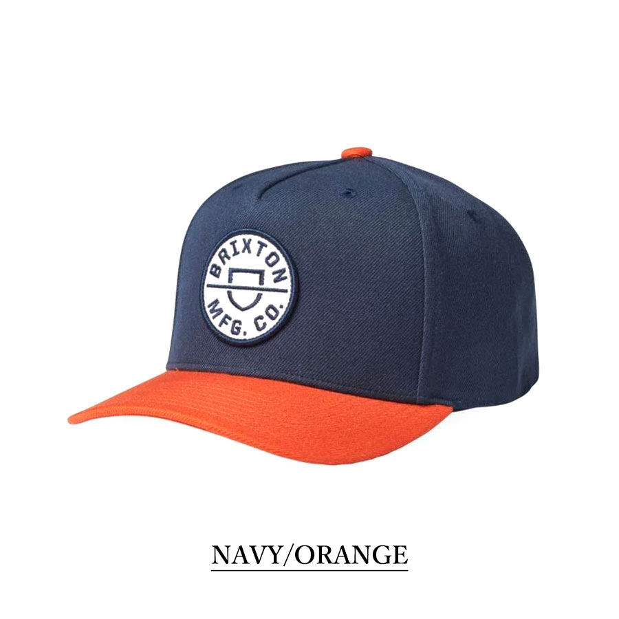 正規輸入品 BRIXTON ブリクストン キャップ 帽子 メンズ ブランド おしゃれ スナップバック 黒 CREST C MP SNAPBACK | BRIXTON | 06