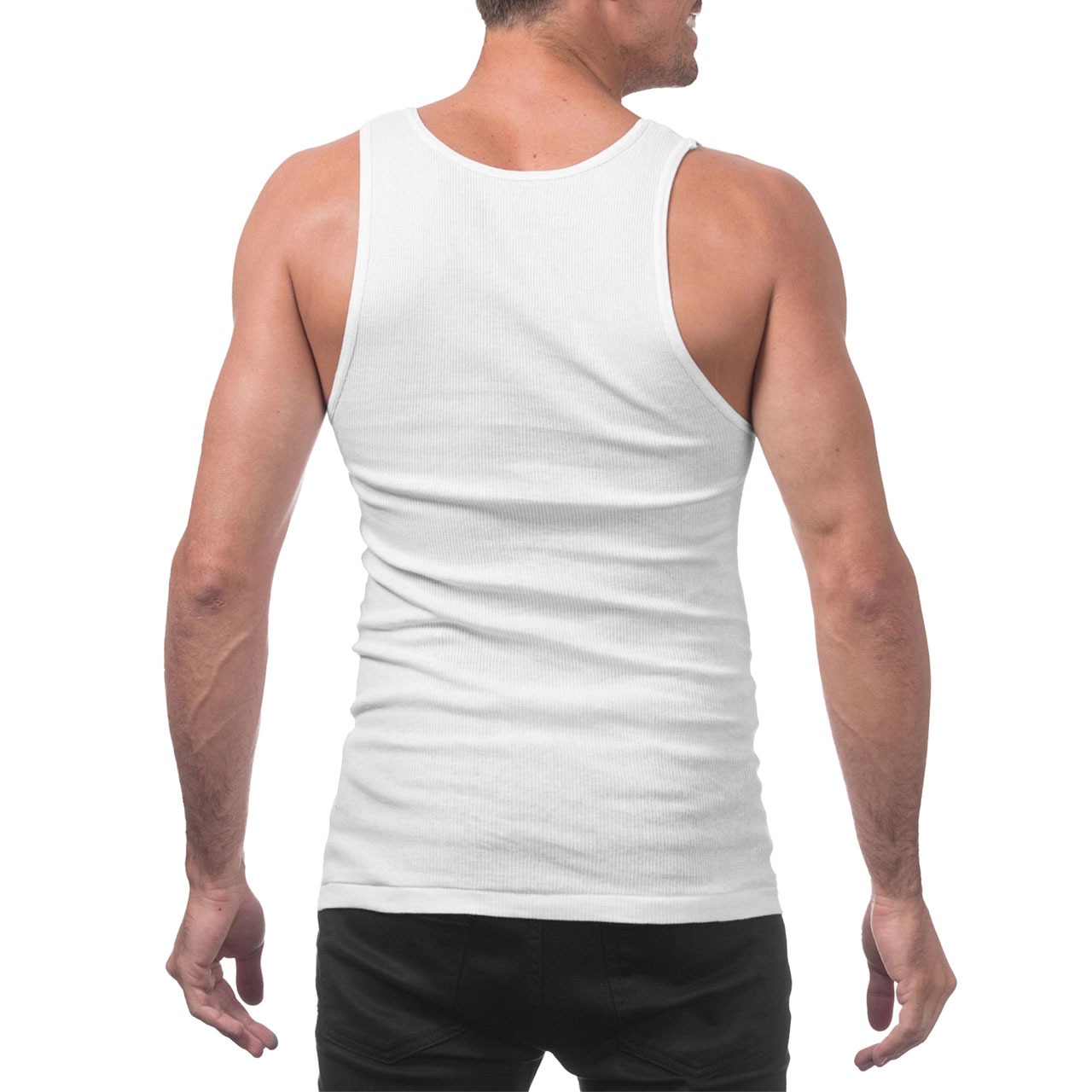 PRO CLUB プロクラブ A-Shirt 3枚1パック タンクトップ 3枚 xl sサイズ メンズ 黒 綿100% 肌着 綿 100 3枚セット インナー 薄い 白 下着 | PRO CLUB | 06