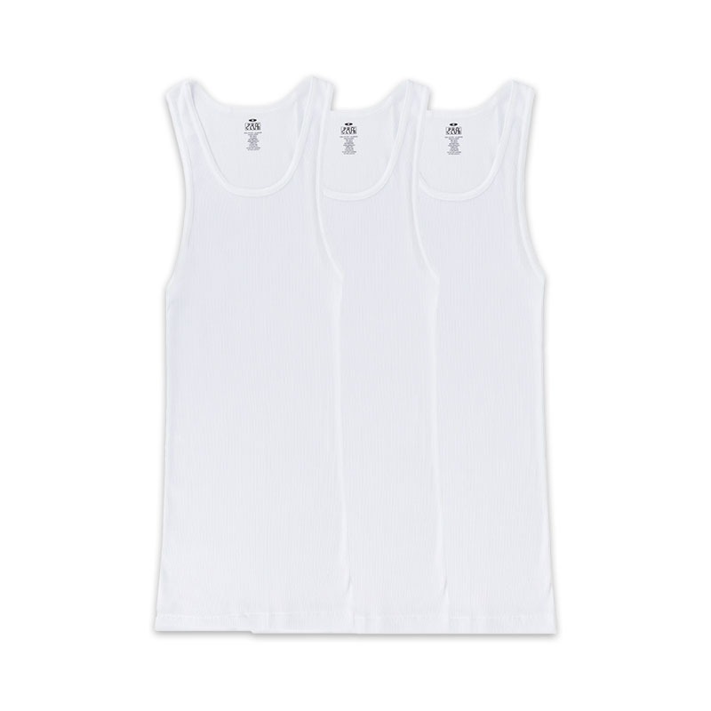 PRO CLUB プロクラブ A-Shirt 3枚1パック タンクトップ 3枚 xl sサイズ メンズ 黒 綿100% 肌着 綿 100 3枚セット インナー 薄い 白 下着 | PRO CLUB | 01