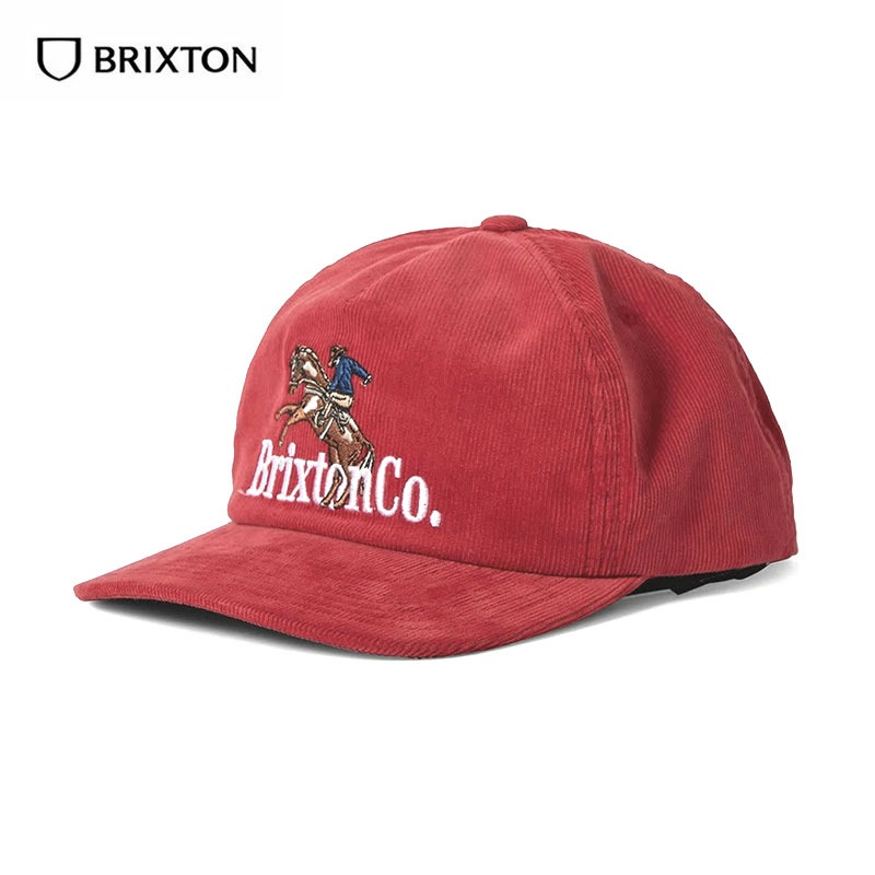 Brixton ブリクストン キャップ トラッカー ワッペン 赤 アメカジ BRIXTON Brixton ブリクストン キャップ トラッカーキャップ