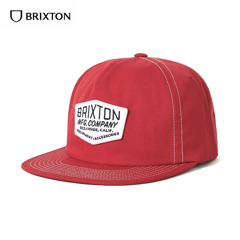 BRIXTON (ブリクストン) COLESON SNAPBACK キャップ メンズ 深め ブランド おしゃれ ストリート 平つば 深い ワッペン スナップバック | BRIXTON