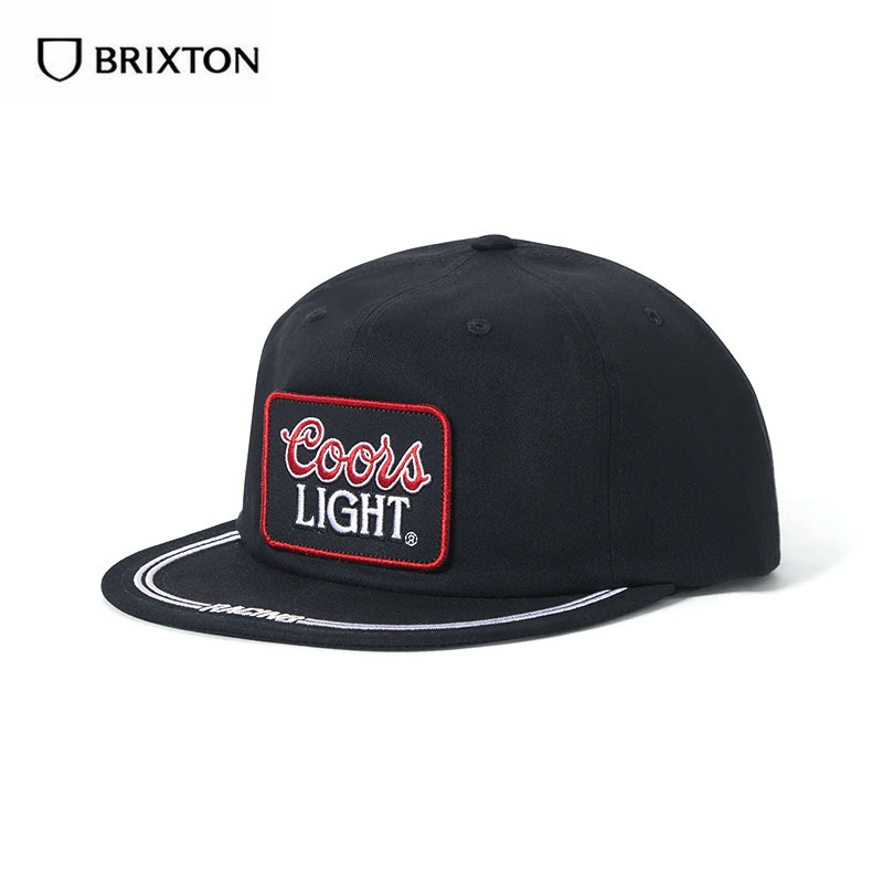 Brixton × Coors COORS LIGHT GEAR HP SNPK キャップ コラボ cap 深め 平つば 帽子 ストリート メンズ ブランド ビール アメカジ おしゃれ スナップバック | BRIXTON