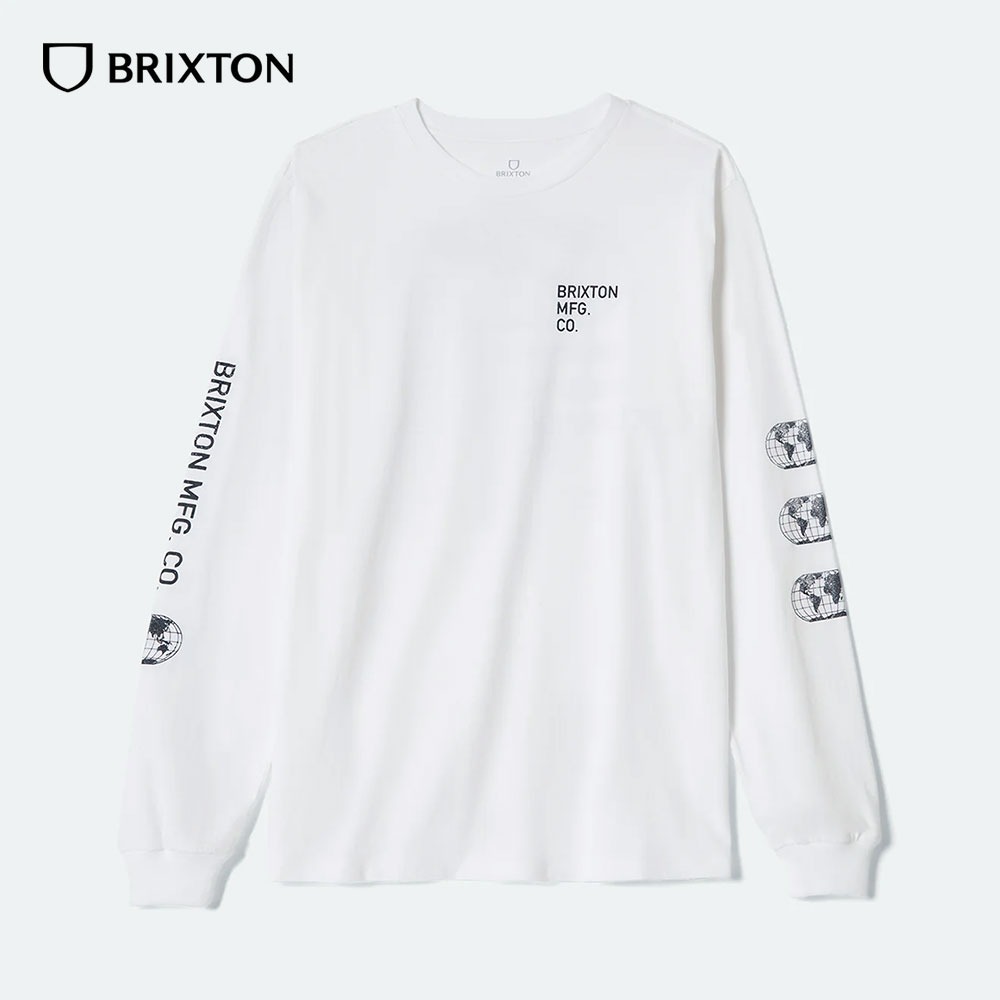 BRIXTON ブリクストン UNION LONG SLEEVE STANDARD TEE ロン t ロンT メンズ ストリート ブランド 袖プリント ロゴ バックプリント 長袖 tシャツ おしゃれ | BRIXTON