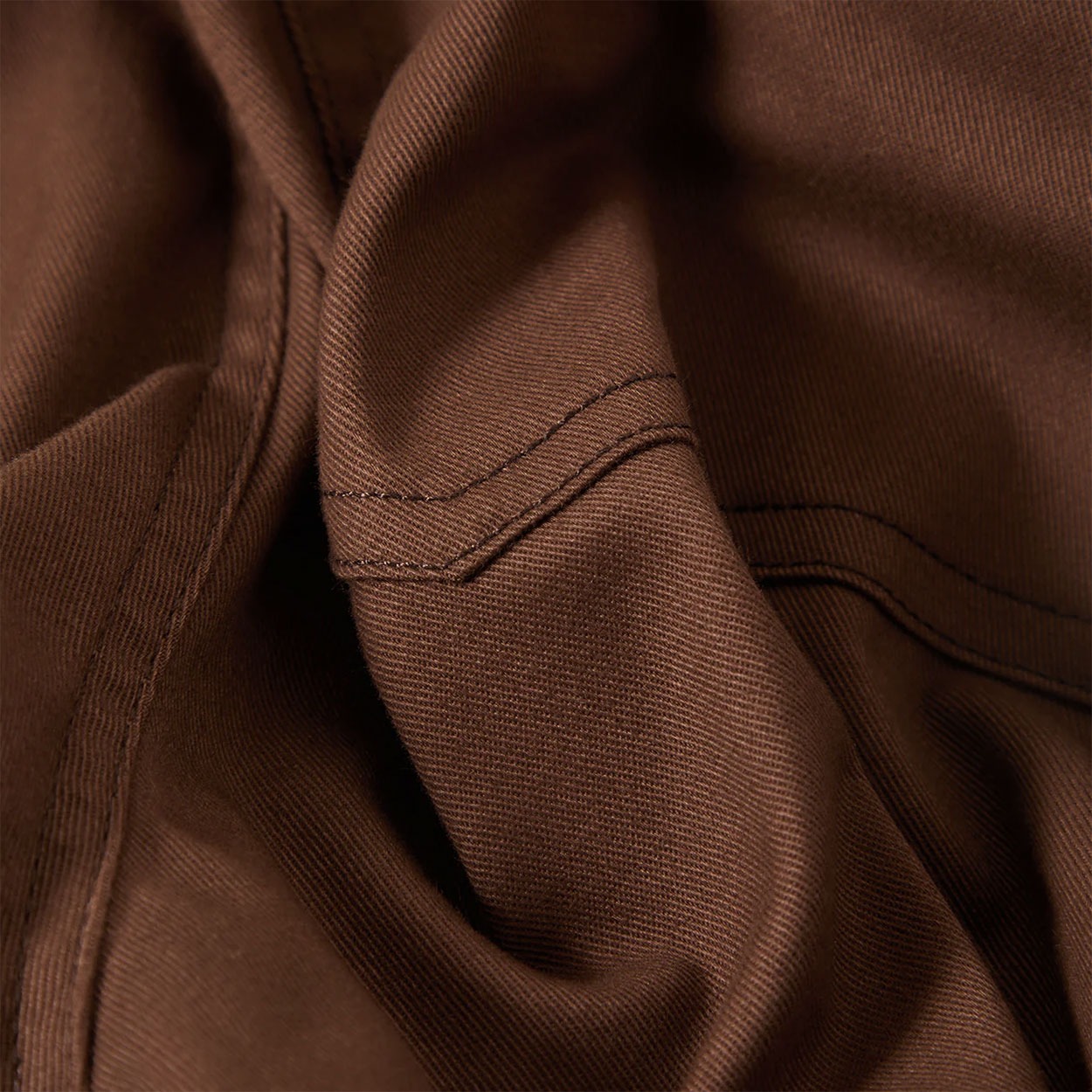 BRIXTON (ブリクストン) UNION BAGGY PANT バギーパンツ メンズ ストリート スケボー ゆったり 太い 太め ワイド ブラウン ストレッチ スケートボード | BRIXTON | 12