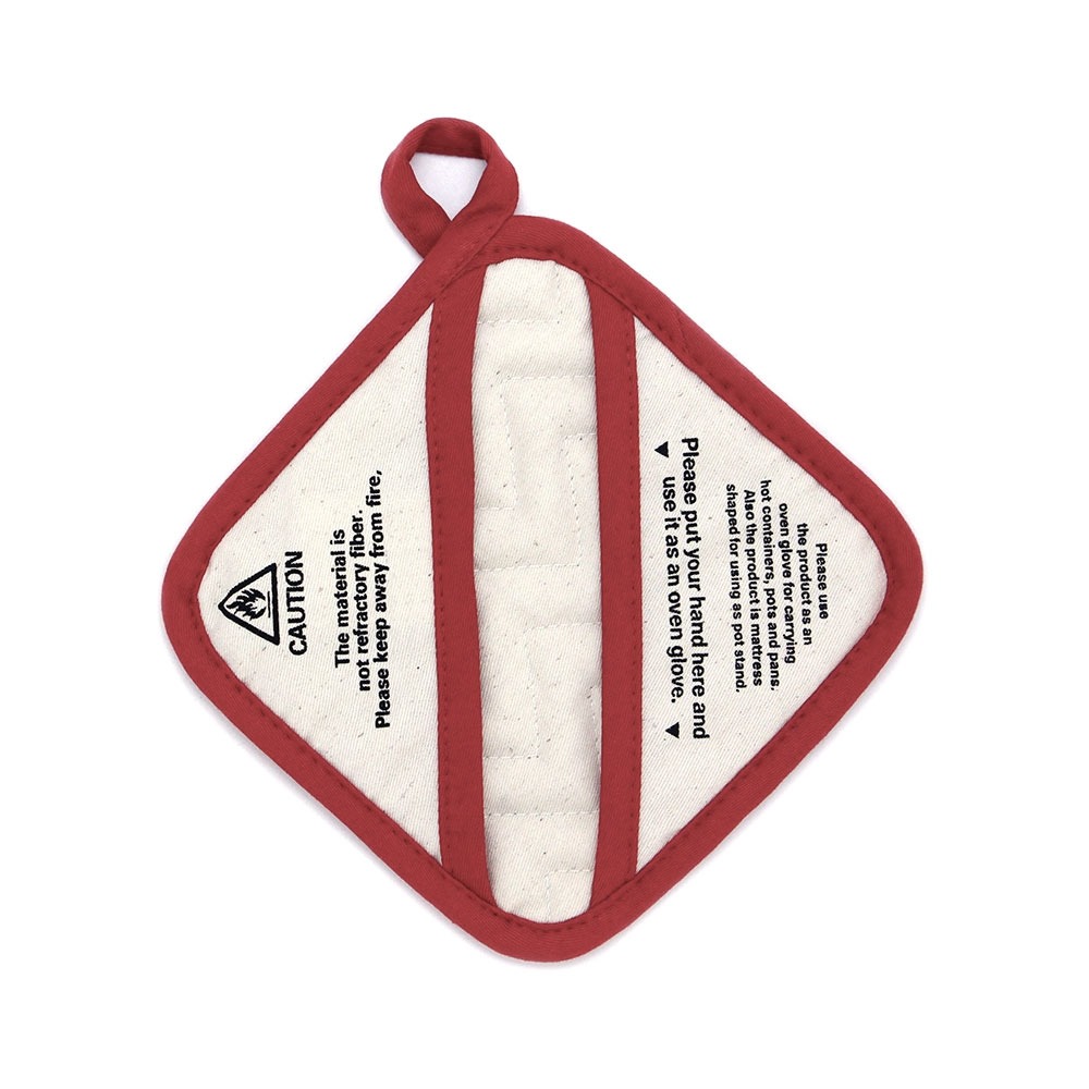 ANAheim (アナハイム) Anaheim Pot Stand / Oven Glove オーブングローブ 鍋敷き スクエア 布 かわいい 可愛い おしゃれ 鍋つかみ ミトン オーブン ポット敷き | ブランド登録なし | 07