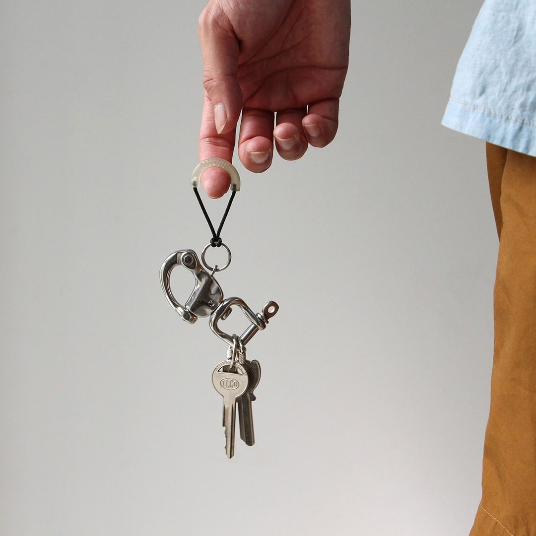 CountyComm (カウンティーコム) Maratac Zipper Pull-Hi Viz Clear glow ジッパータブ ファスナー 引き手 パーツ キーホルダー おしゃれ 紐 小 マラタック 蓄光 | ブランド登録なし | 10