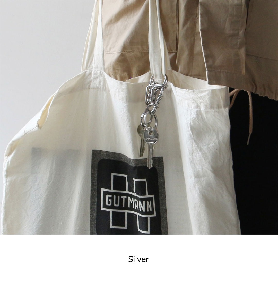 DETAIL (ディテール) Metal Wire Carabiner メタル ワイヤー カラビナ キーホルダー おしゃれ ブランド ストリート メンズ リング チェーン 黒 車 鍵 シンプル | DETAIL | 12