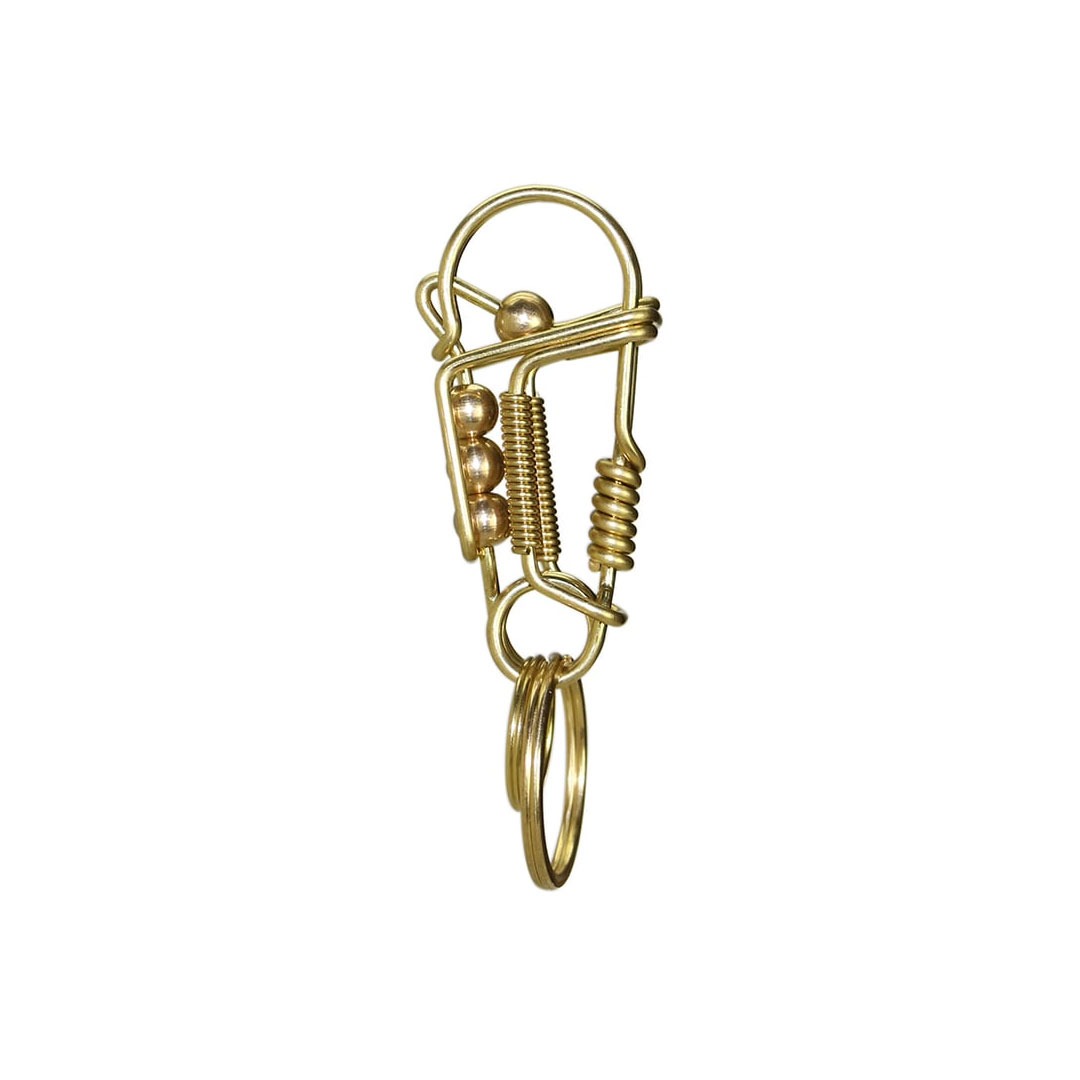 DETAIL (ディテール) Metal Wire Carabiner メタル ワイヤー カラビナ キーホルダー おしゃれ ブランド ストリート メンズ リング チェーン 黒 車 鍵 シンプル | DETAIL | 03