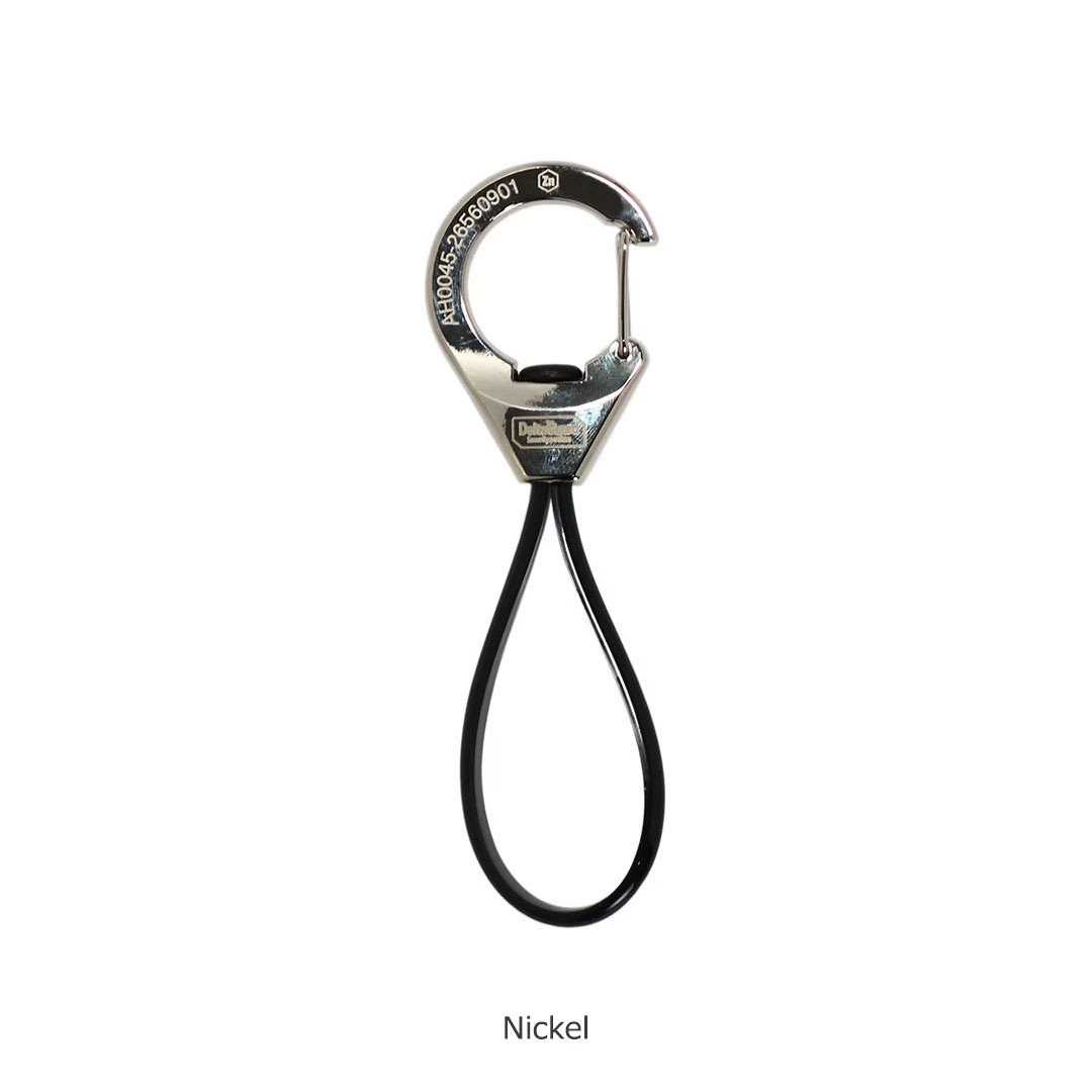 ANAheim (アナハイム) Rubber Loop Carabiner カラビナ おしゃれ メンズ レディース アウトドア 鍵 キーリング 黒 車 キー ストリート ベルト ゴムバンド | ブランド登録なし | 11