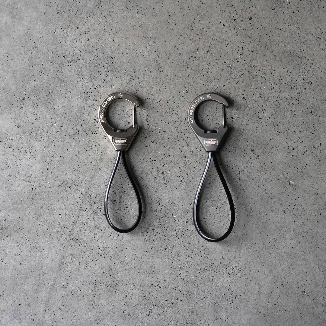 ANAheim (アナハイム) Rubber Loop Carabiner カラビナ おしゃれ メンズ レディース アウトドア 鍵 キーリング 黒 車 キー ストリート ベルト ゴムバンド | ブランド登録なし | 14