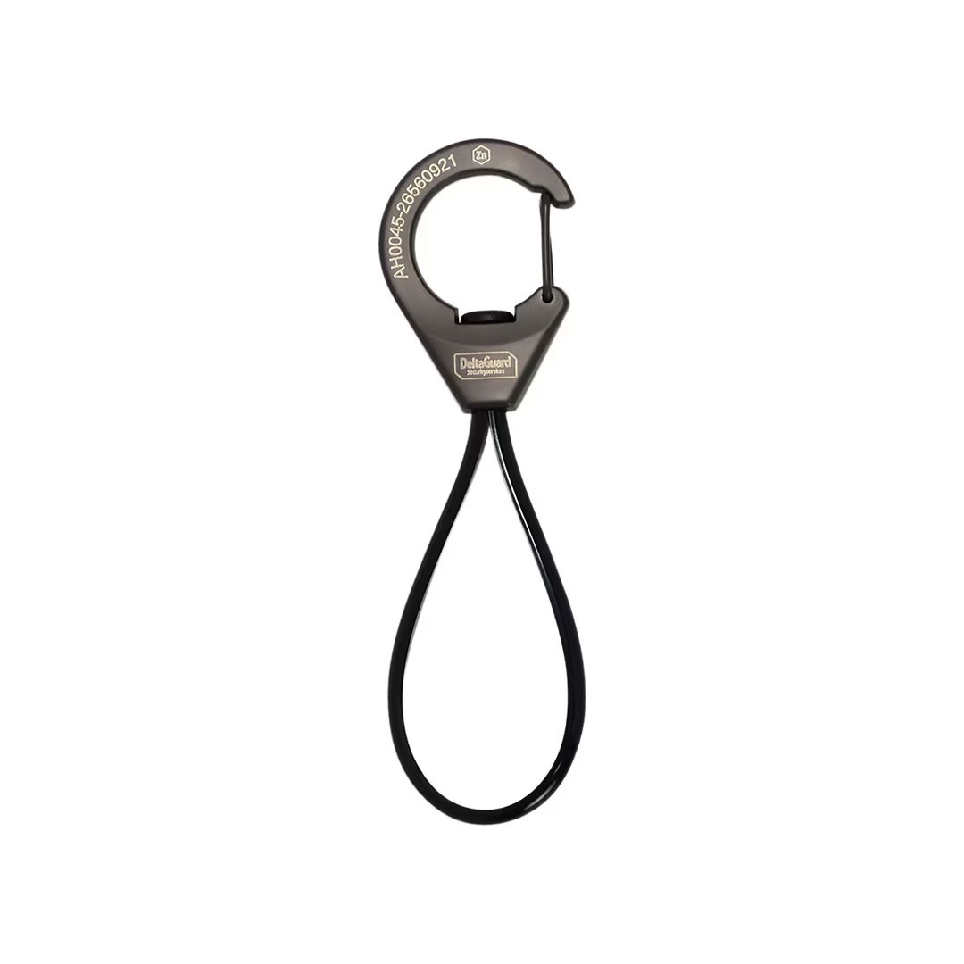 ANAheim (アナハイム) Rubber Loop Carabiner カラビナ おしゃれ メンズ レディース アウトドア 鍵 キーリング 黒 車 キー ストリート ベルト ゴムバンド | ブランド登録なし | 01