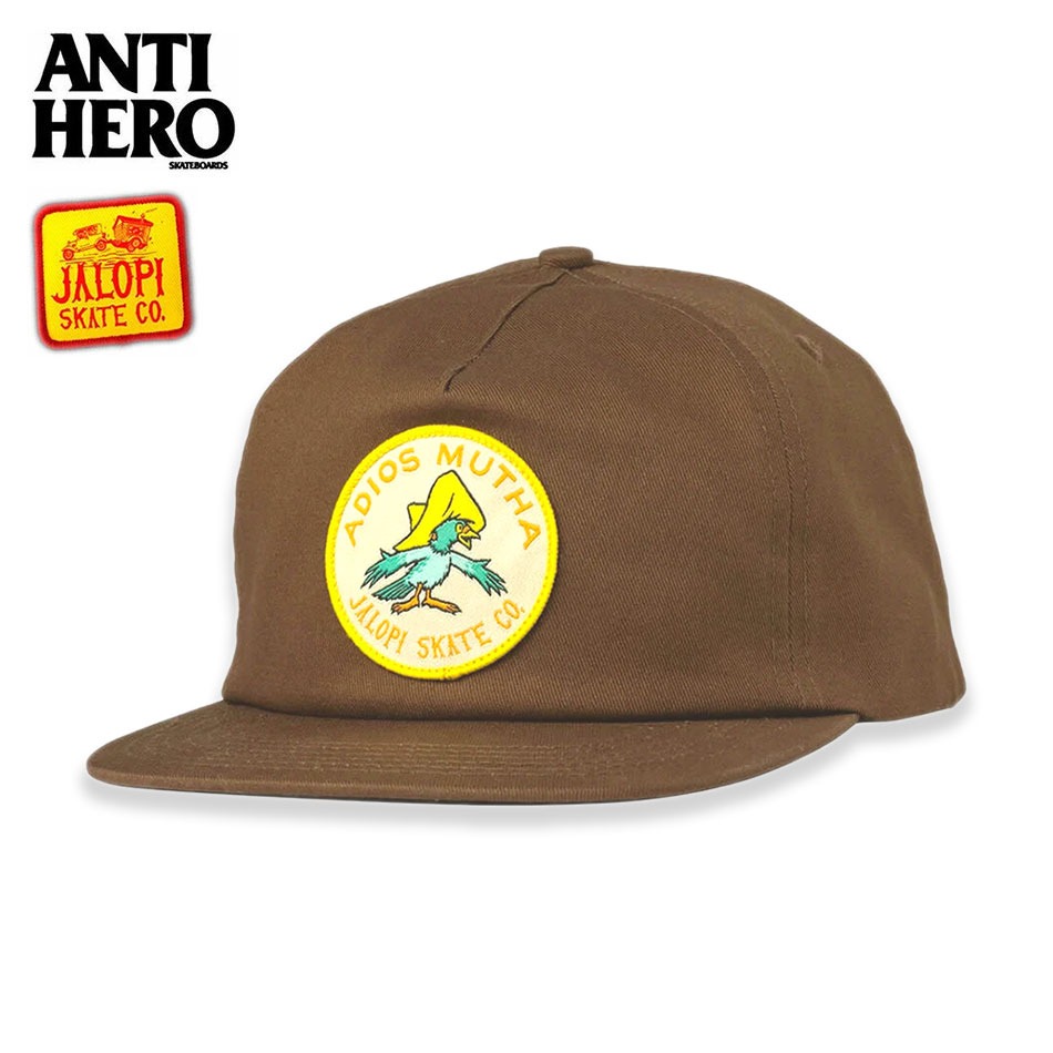 ANTIHERO / SLINGSHOT SNAPBACK CAP (BLACK) – Feelin'