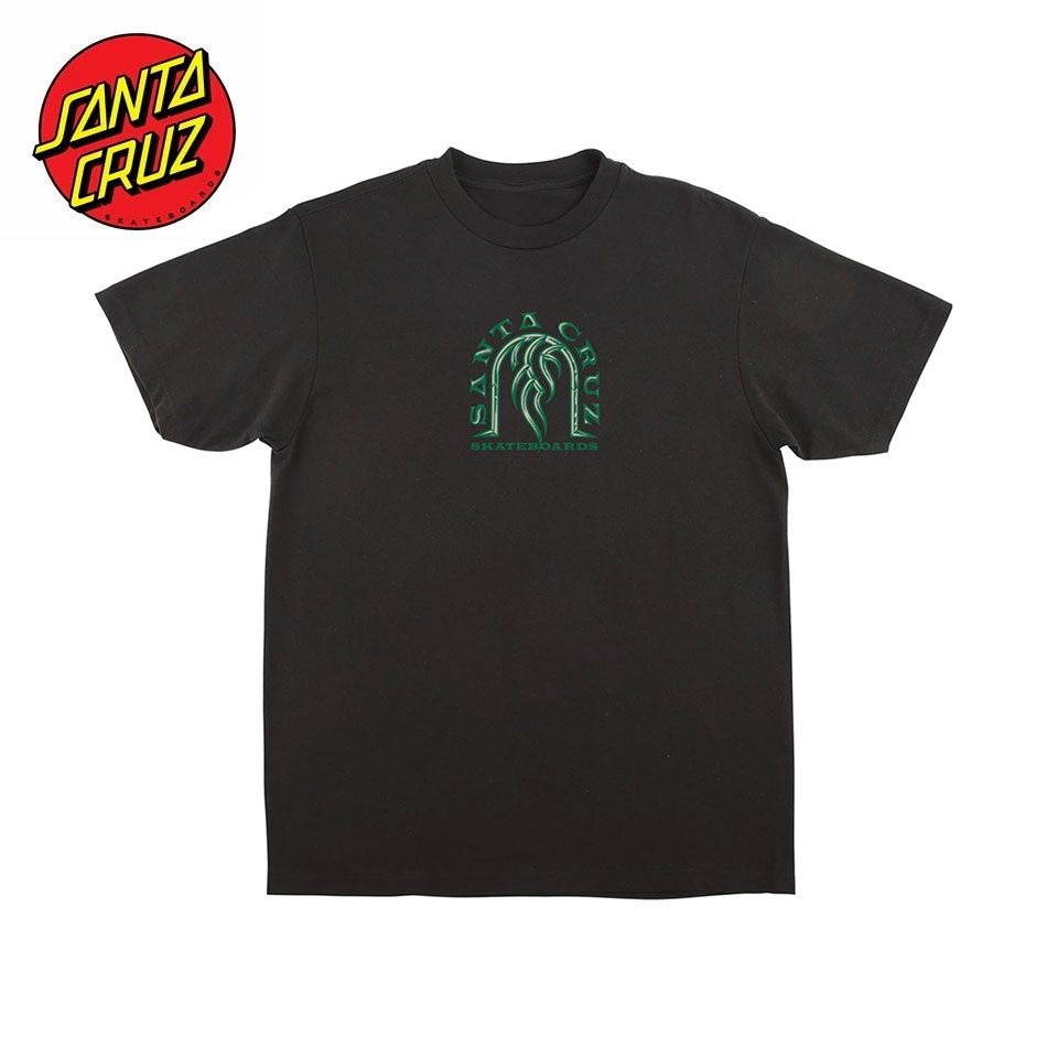 Steve Aoki サンタクルーズ スケーター EDM LIVE Tシャツ SANTA CRUZ（サンタクルーズ） Dressen Tribal Arch T-Shirt Tシャツ