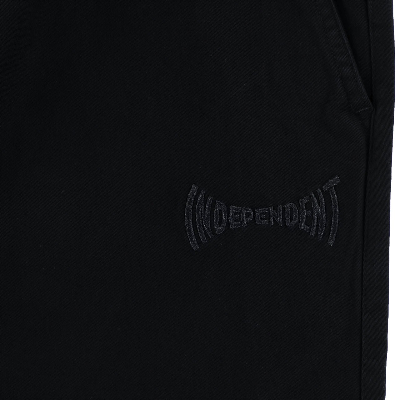 INDEPENDENT インディペンデント Span Mens Independent Chino Pants スケボー パンツ アパレル チノパン メンズ ゆったり ワイド ストレッチ イージー 黒 | INDEPENDENT TRUCK COMPNY | 03
