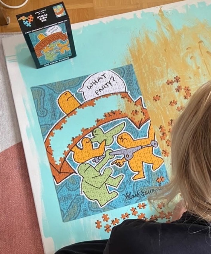 INDEPENDENT (インディペンデント) Gonz Independent 500 Piece Puzzle ジグソーパズル 500 アート おしゃれ プレゼント マーク ゴンザレス mark gonzales | INDEPENDENT TRUCK COMPNY | 02