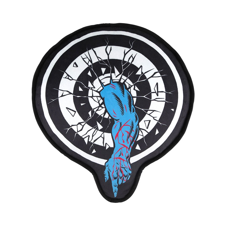 Santa Cruz サンタクルーズ Roskopp Target Pillow アクセサリー クッション 洗える おしゃれ 丸型 円形 気持ちいい 車 本体 santacruz ピローの画像