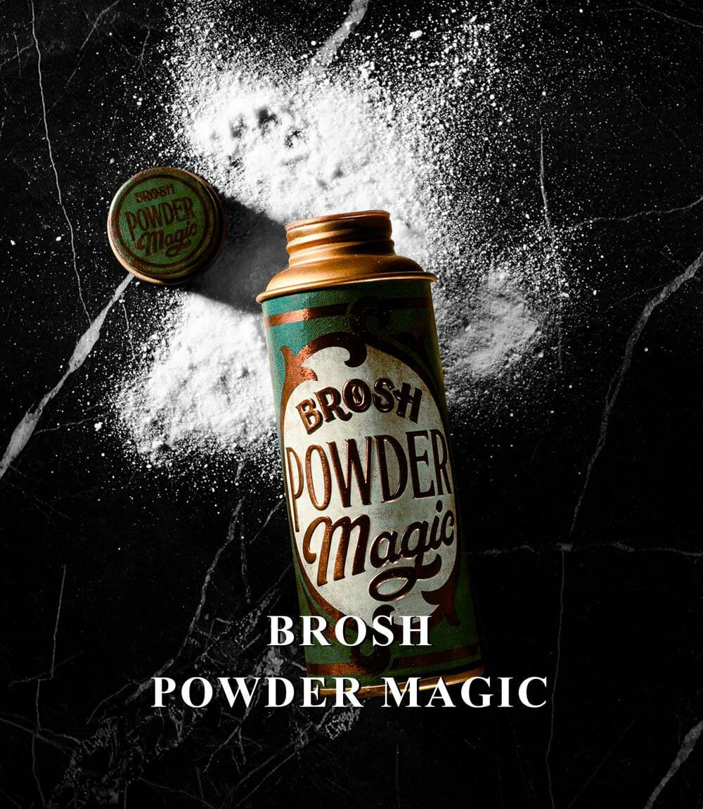 BROSH (ブロッシュ) POWDER MAGIC 20g パウダー ワックス 整髪料
