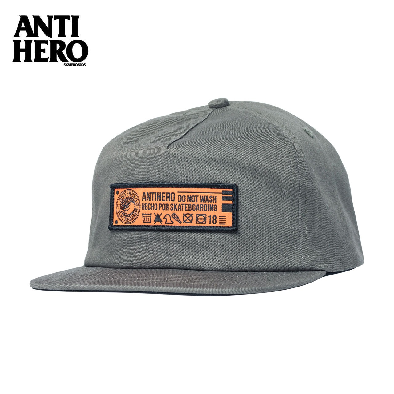 ANTIHERO (アンタイヒーロー) HECHO POR SKATE SNAPBACK