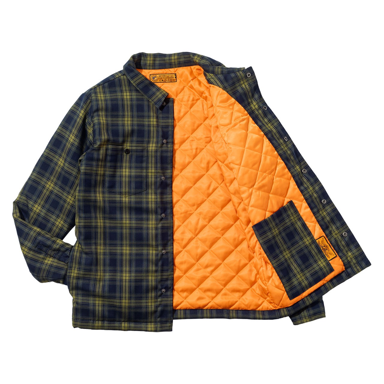 ANTIHERO（アンタイヒーロー） HECHO POR SKATE SHIRT JACKET シャツ