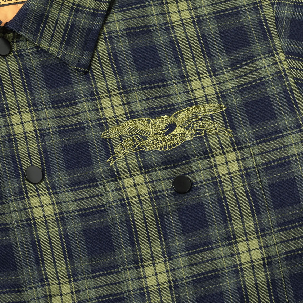 ANTIHERO（アンタイヒーロー） HECHO POR SKATE SHIRT JACKET シャツ