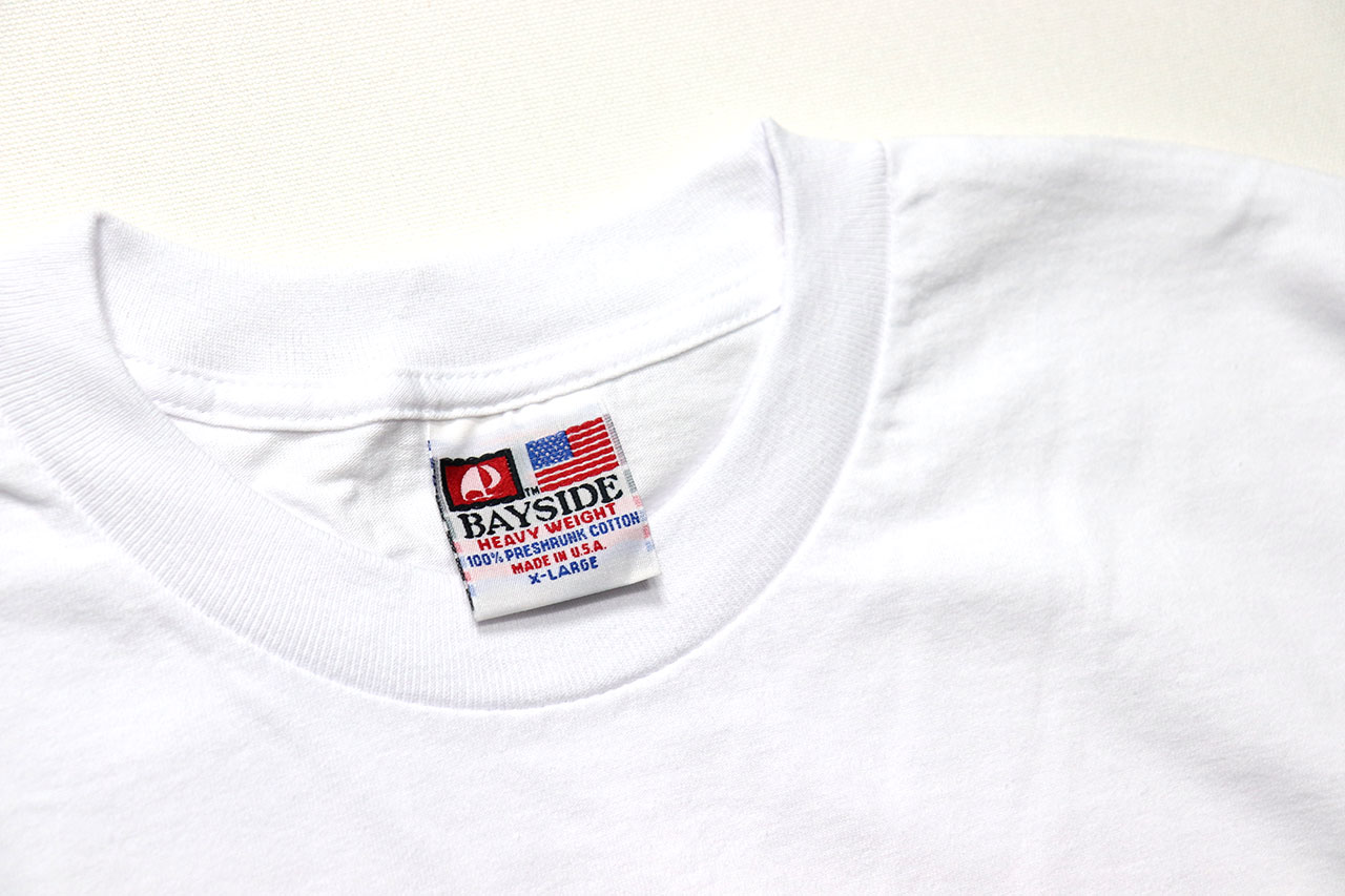 ベイサイド Tシャツ tシャツ ポケット メンズ 半袖 ヘビーウェイト 厚手 usaコットン BAYSIDE MADE IN USA HEAVYWEIGHT 6.1 OZ. UNISEX POCKET CREW | BAY SIDE | 07