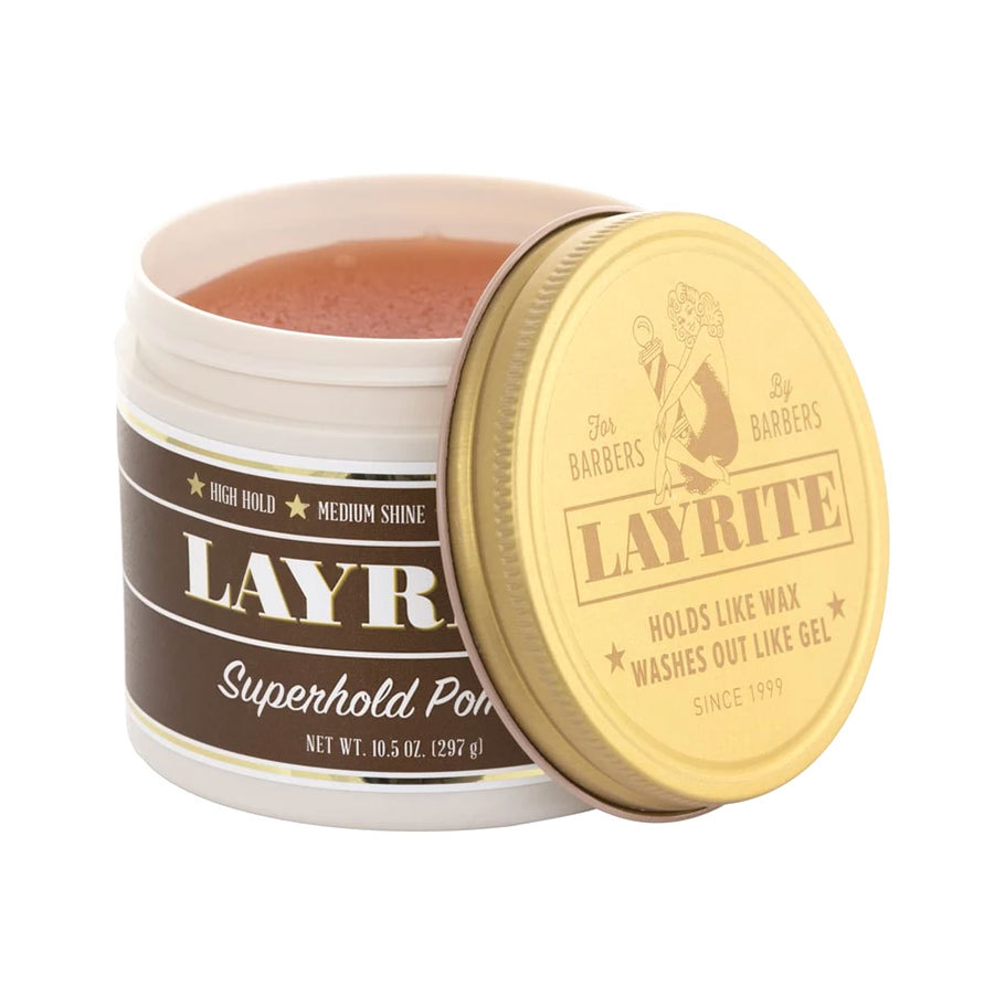 LAYRITE レイライト　ポマード　水性　スーパーホールド 297g Layrite Deluxe Pomade LAYRITE (レイライト) ORIGINAL POMADE