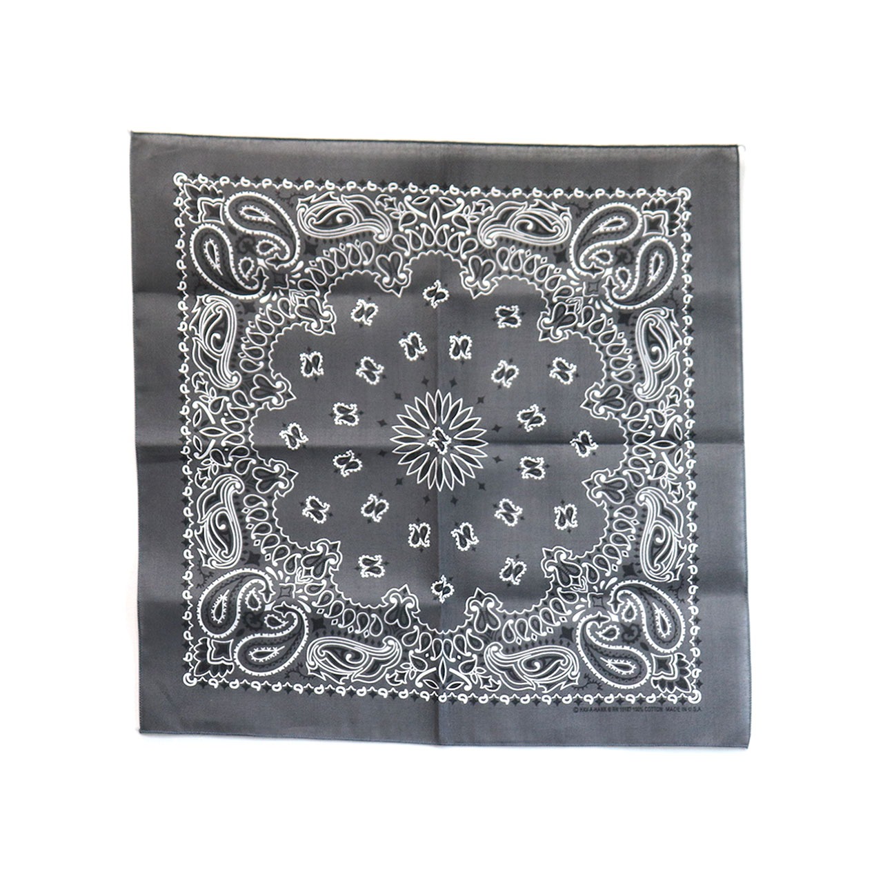 HAV-A-HANK (ハバハンク) TRADITIONAL PAISLEY BANDANNAS バンダナ メンズ おしゃれ 首 ペイズリー柄 usa製 黒 コットン ヒップホップ | HAV-A-HANK | 04