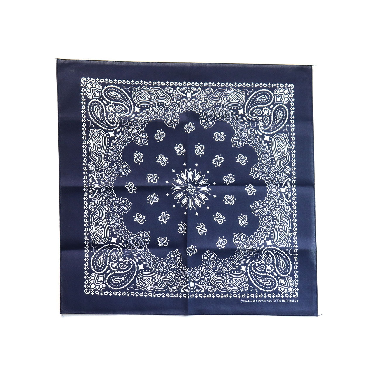 HAV-A-HANK (ハバハンク) TRADITIONAL PAISLEY BANDANNAS バンダナ メンズ おしゃれ 首 ペイズリー柄 usa製 黒 コットン ヒップホップ | HAV-A-HANK | 02