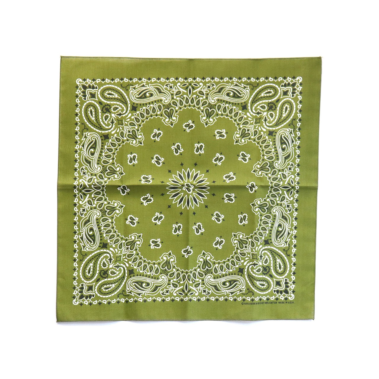 HAV-A-HANK (ハバハンク) TRADITIONAL PAISLEY BANDANNAS バンダナ メンズ おしゃれ 首 ペイズリー柄 usa製 黒 コットン ヒップホップ | HAV-A-HANK | 07