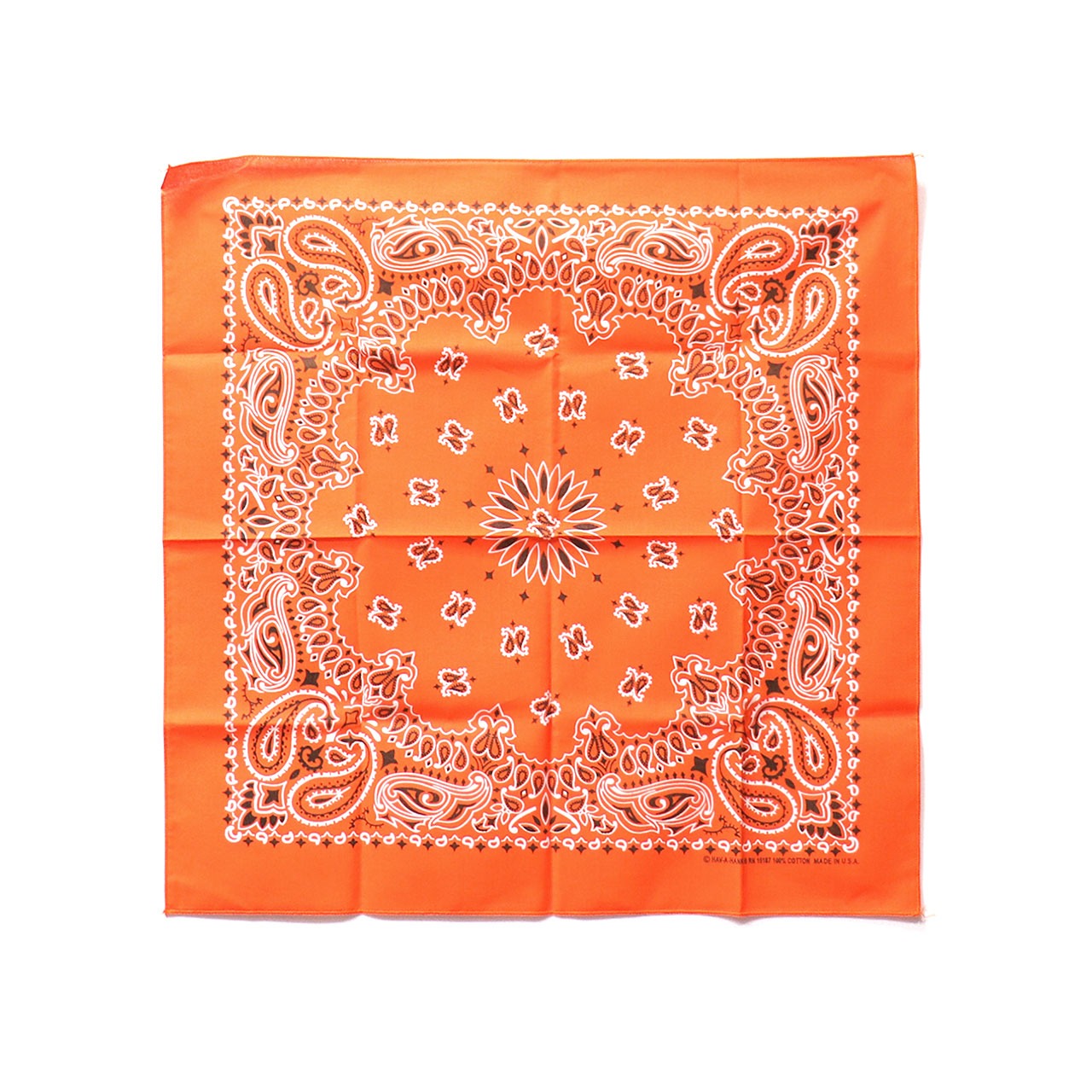 HAV-A-HANK (ハバハンク) TRADITIONAL PAISLEY BANDANNAS バンダナ メンズ おしゃれ 首 ペイズリー柄 usa製 黒 コットン ヒップホップ | HAV-A-HANK | 10