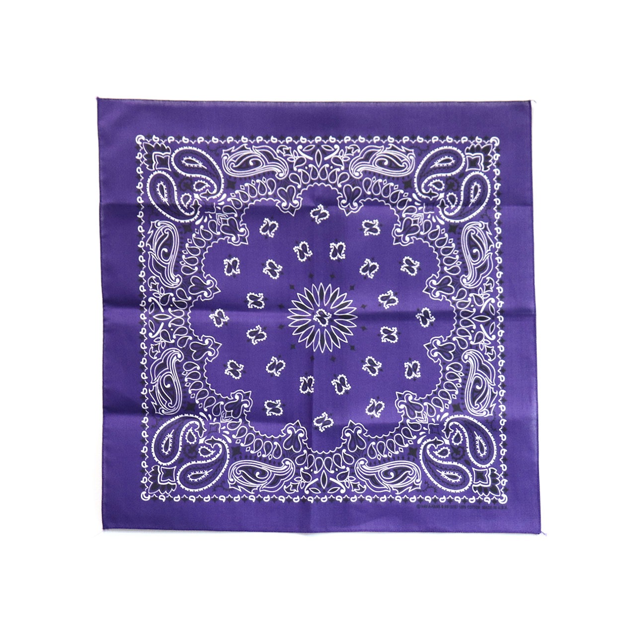 HAV-A-HANK (ハバハンク) TRADITIONAL PAISLEY BANDANNAS バンダナ メンズ おしゃれ 首 ペイズリー柄 usa製 黒 コットン ヒップホップ | HAV-A-HANK | 06