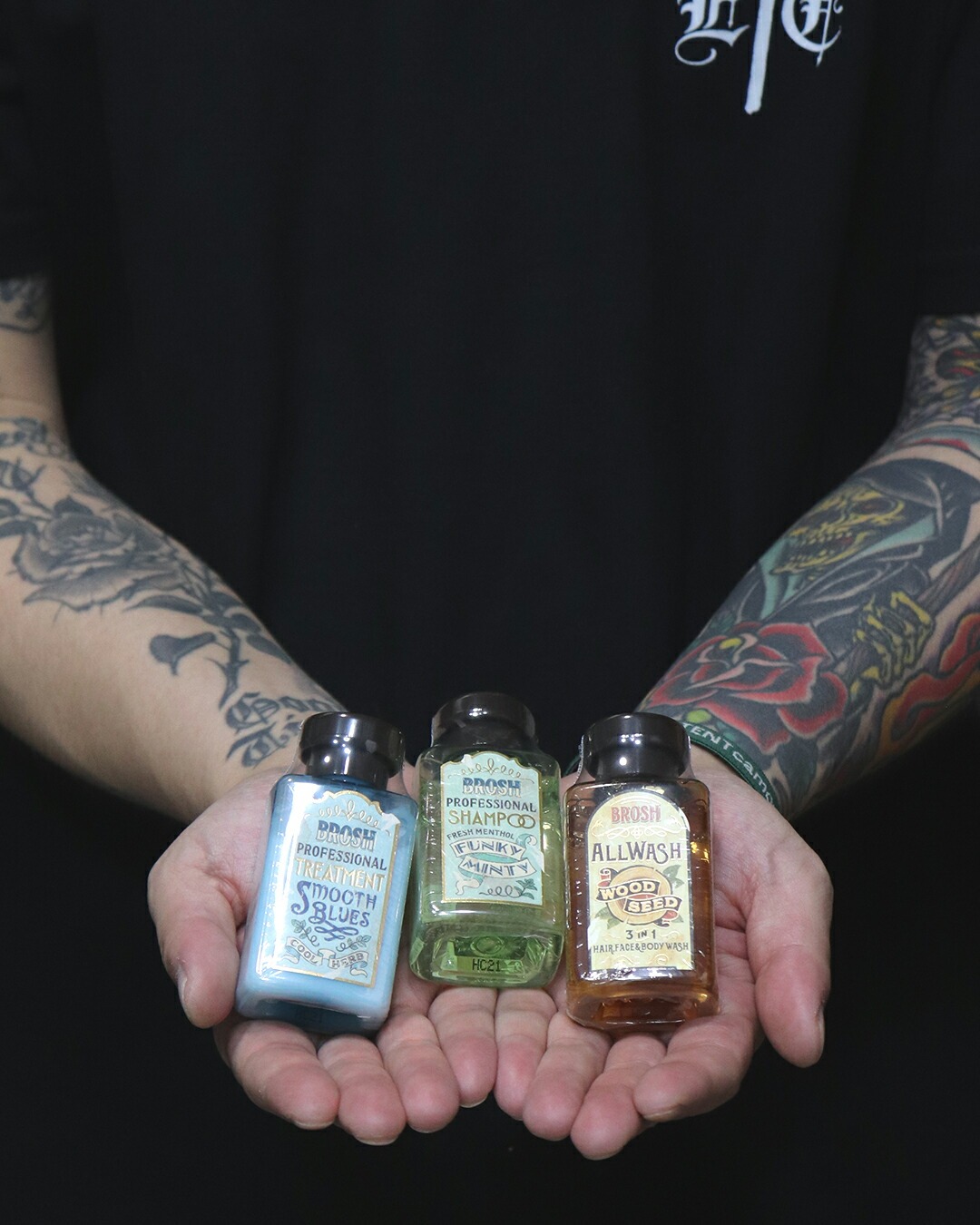 BROSH（ブロッシュ） mini シリーズ SHAMPOO / TREATMENT / ALL WASH