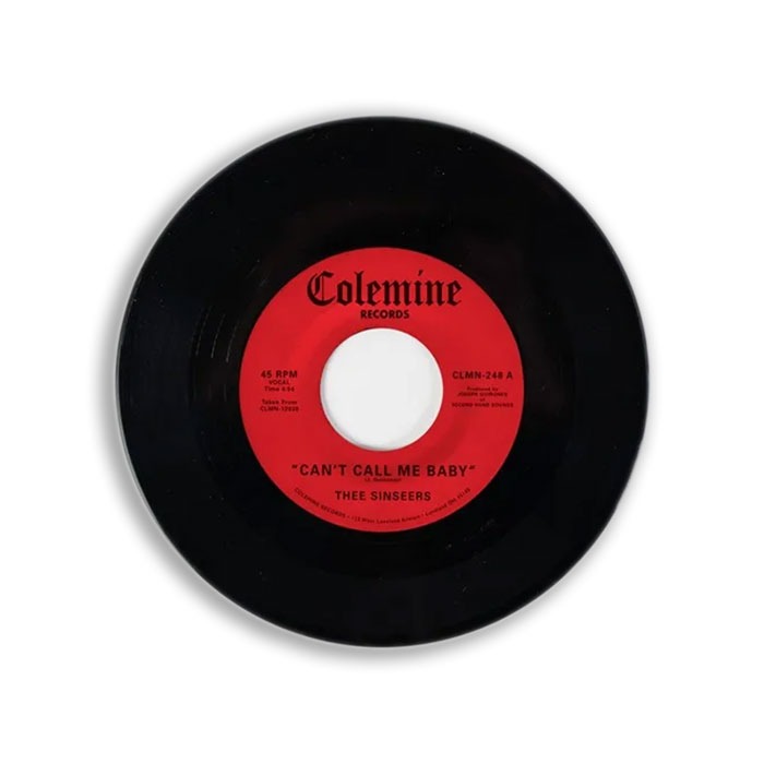 THEE SINSEERS / CAN'T CALL ME BABY / TAKE A CHANCE (7") / COLEMINE / 7"(レコード) | 
