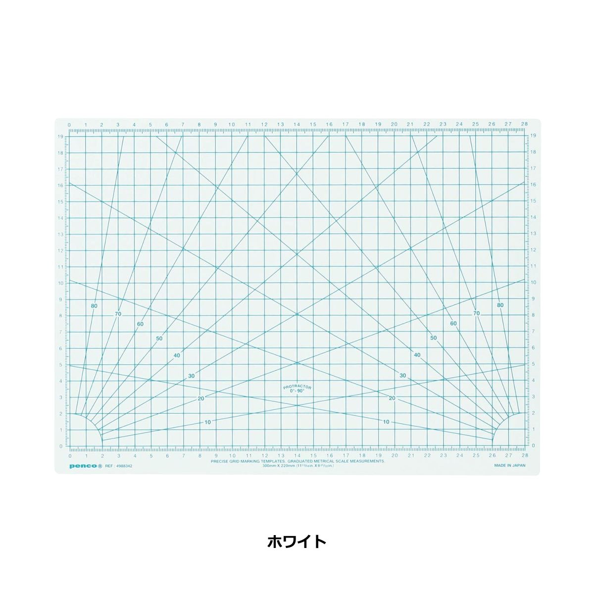 penco (ペンコ) オペレーティングマット A4 カッティングマット マウスパッド 白 ホワイト ハード ブランド 便利 おしゃれ 文房具 ステーショナリー | penco | 10