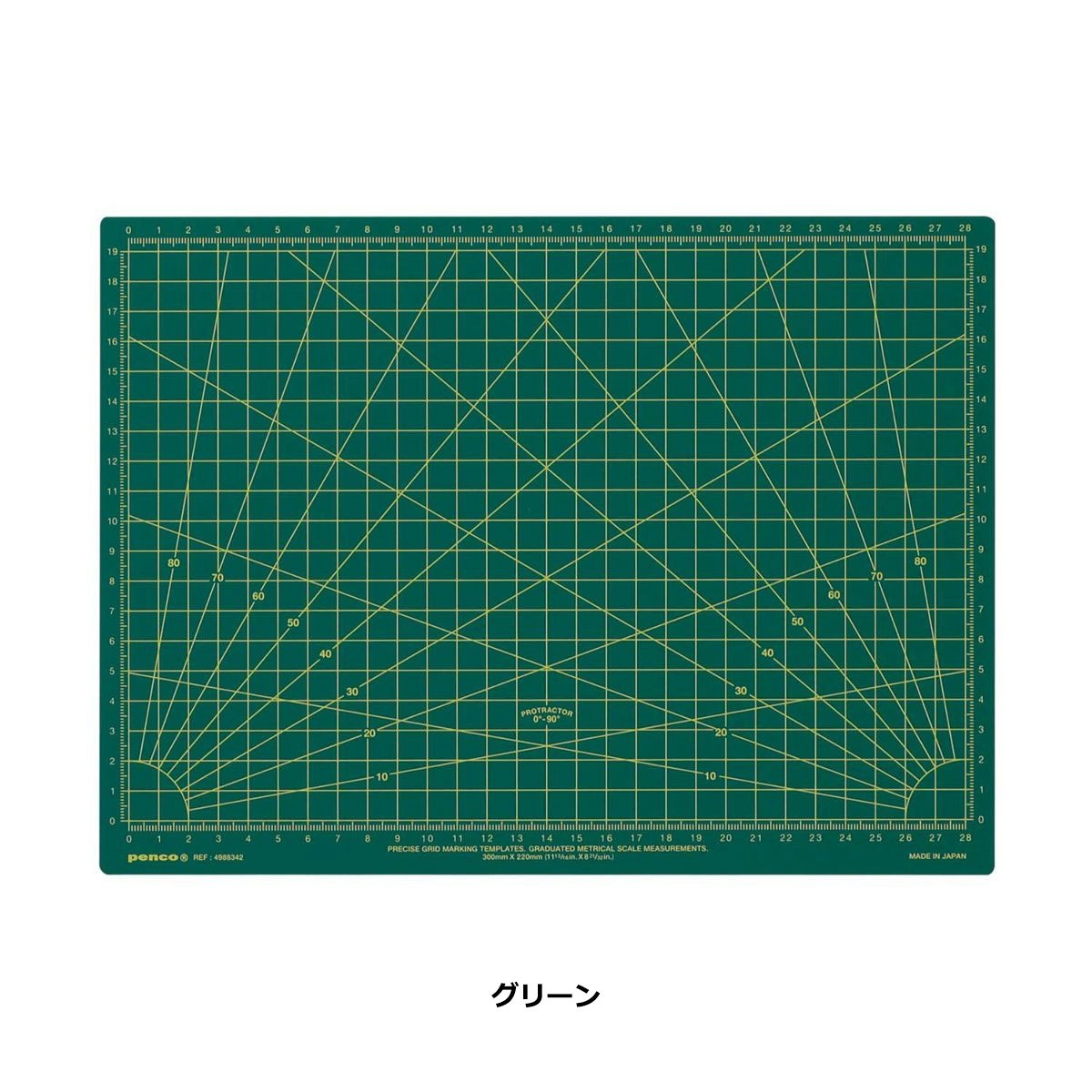 penco (ペンコ) オペレーティングマット A4 カッティングマット マウスパッド 白 ホワイト ハード ブランド 便利 おしゃれ 文房具 ステーショナリー | penco | 11