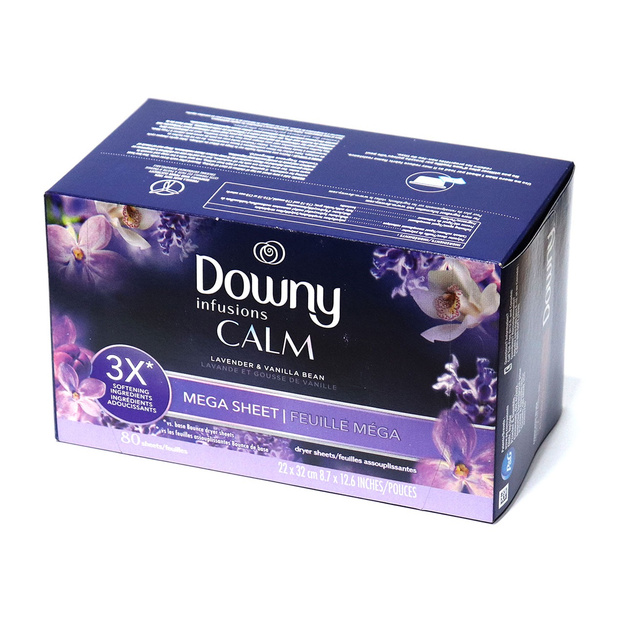 Downy (ダウニー) Infusions Fabric Softener Dryer Sheets 80シート 柔軟剤シート インフュージョン ドライヤー 乾燥機 香り カーム ブリス バランス | ダウニー | 01