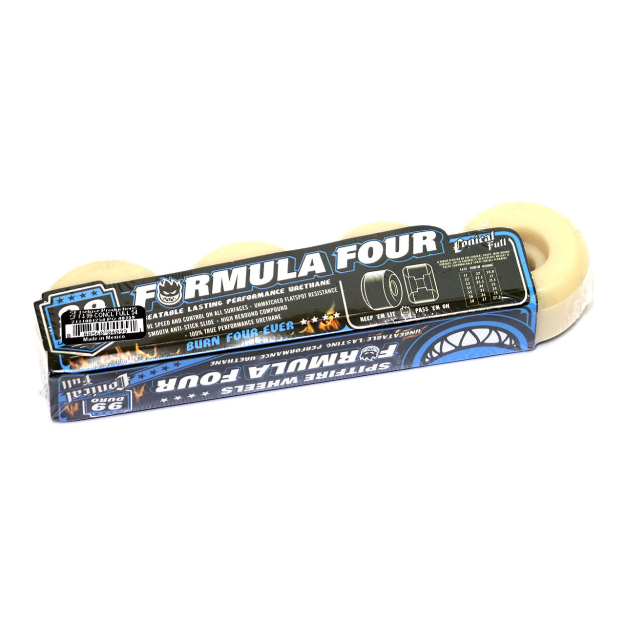 スピットファイア ウィール f4 コニカルフル スケボー SPITFIRE WHEELS FORMULA FOUR CONICAL FULL  99DURO :f499d-conicalfull:OSS - 通販 - Yahoo!ショッピング