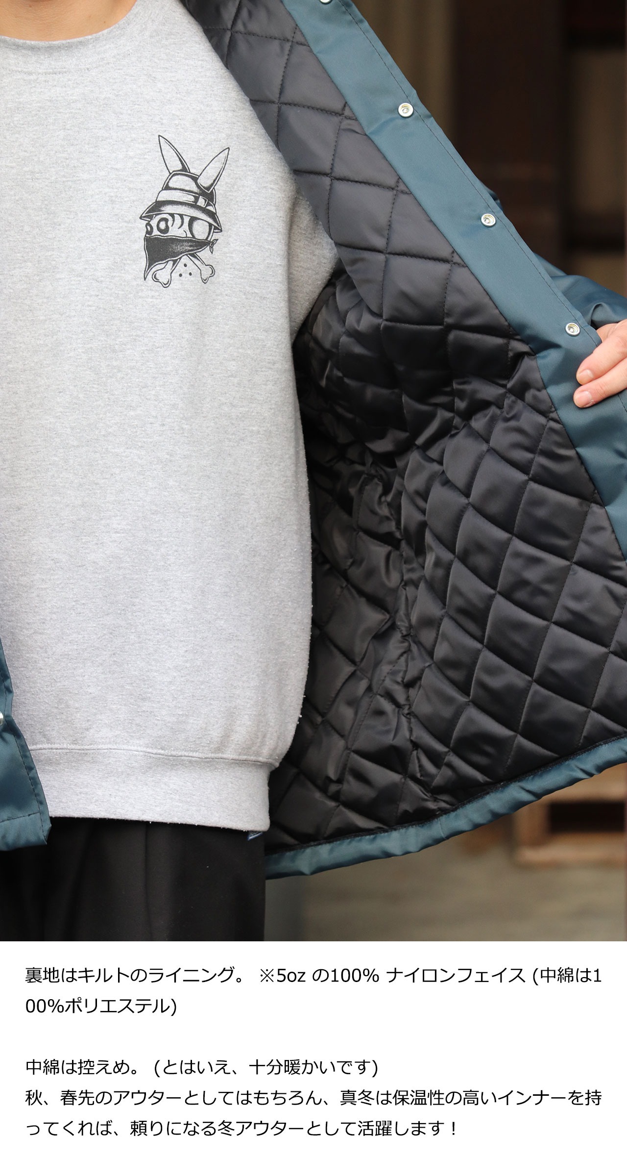 ASW (アメリカンスピリットウェア) COACHES HOODEDE WINDBREAKER