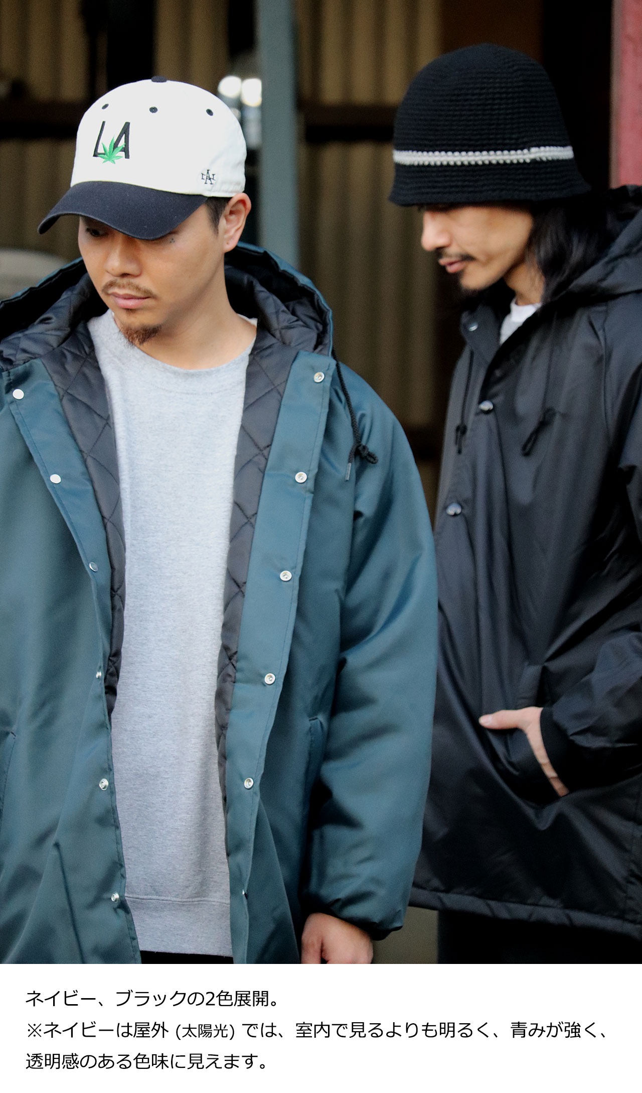 ASW (アメリカンスピリットウェア) COACHES HOODEDE WINDBREAKER