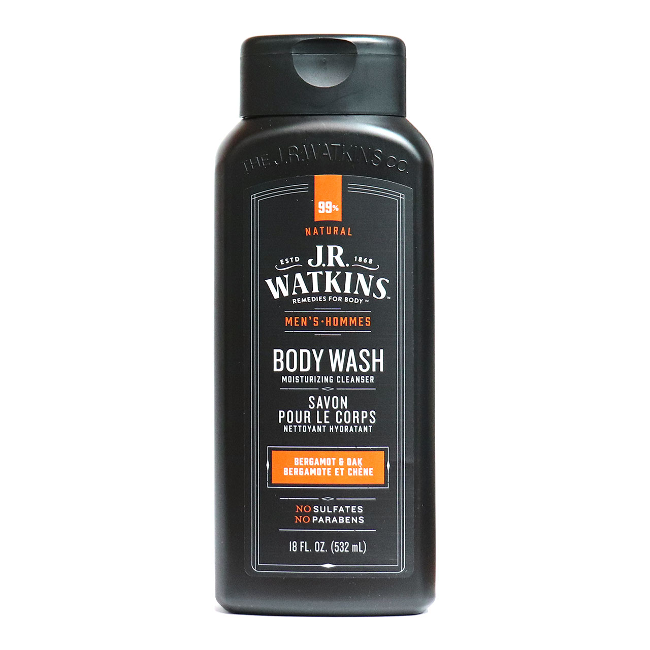 J.R. Watkins ワトキンス ボディウォッシュ ボディソープ メンズ 高級 おしゃれ 泡 乾燥肌 ギフト Men's Body Wash 532ml｜oss｜03