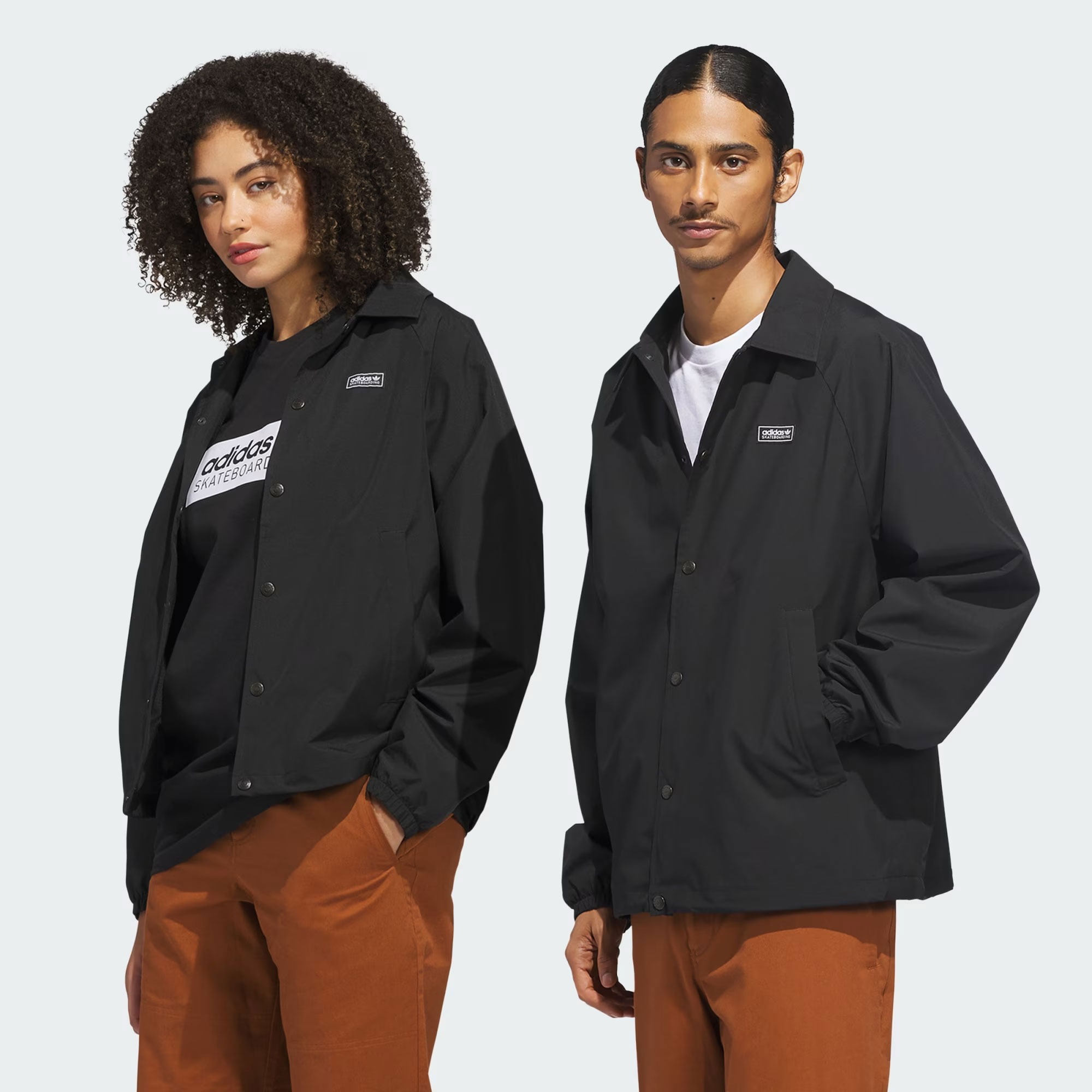 ADIDASアディダス　コーチジャケットLメンズレディーススノーボードウェアー adidas Originals Skateboarding アディダス スケートボーディング
