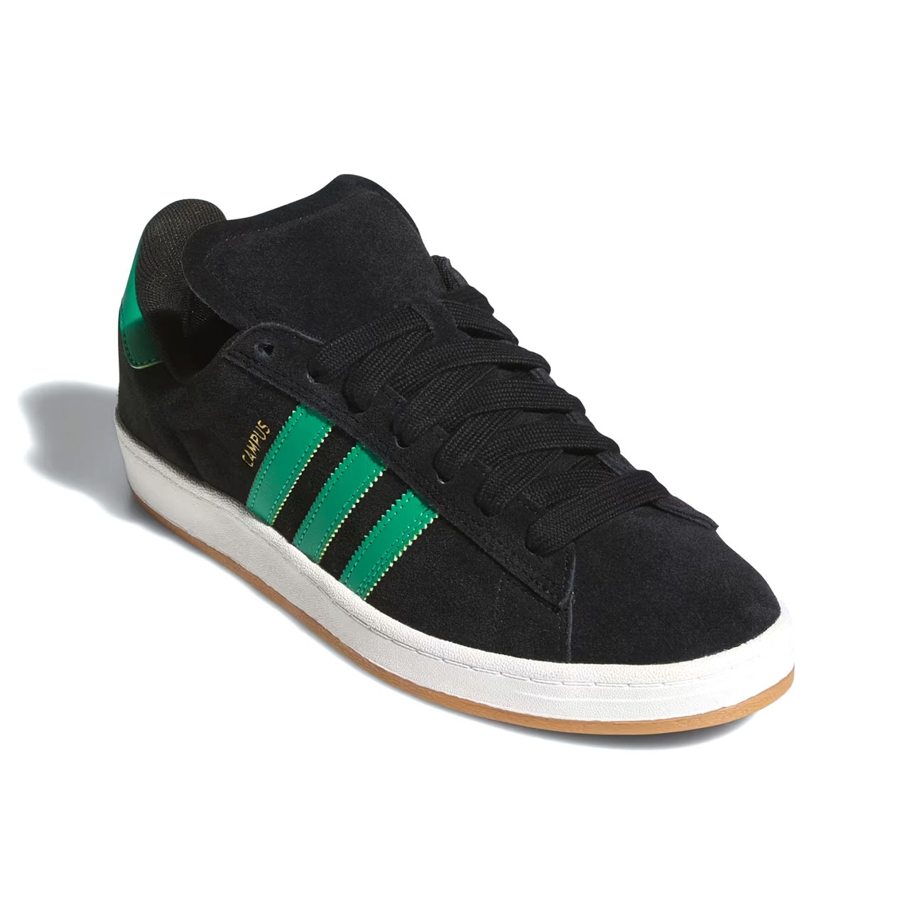 アディダス スエード スニーカー 黒/緑 Campus adidas Skateboarding アディダス スケートボーディング CAMPUS